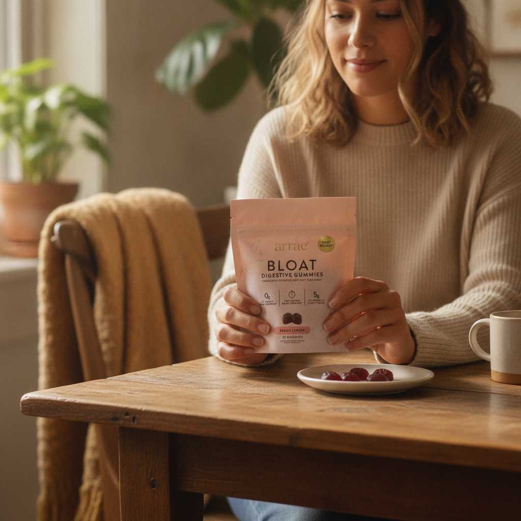 Ginger root extract and prebiotic fiber working together to speed digestion